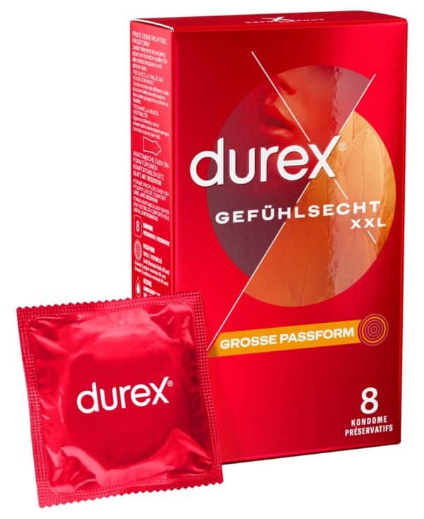 Durex Kondome „Gefühlsecht XXL“