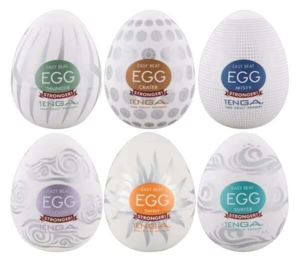 TENGA Masturbator "Egg Variety" 6er-Pack