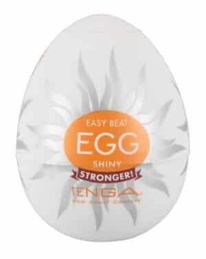 TENGA Masturbator „Egg Shiny“ mit intensiver Spiralwellen-Stimulationsstruktur