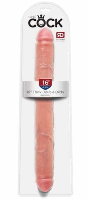 King Cock Doppeldildo „16" Thick Double Dildo“