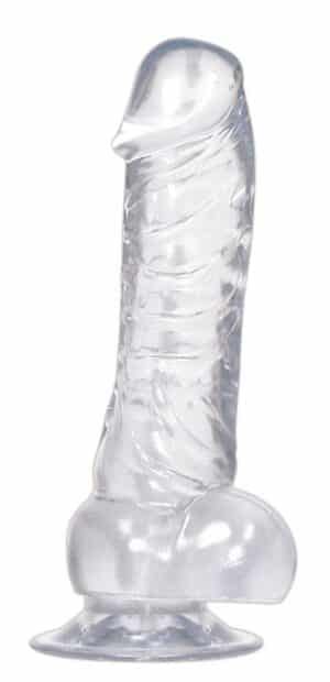 Crystal Naturdildo „Dong with Suctionbase" mit Saugfuß