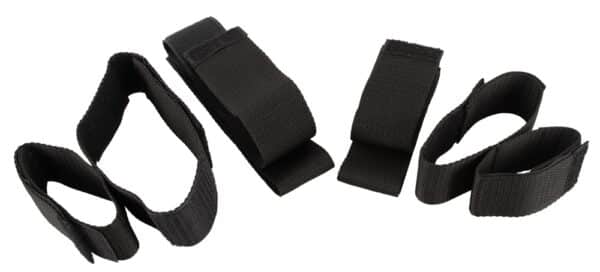 Bad Kitty 4-teiliges Fessel-Set „Bad Kitty Arm & Leg Restraints“ mit Klettverschluss