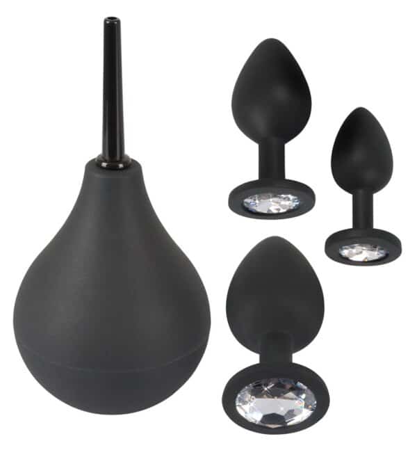 Black Velvets 4-teiliges Set „Anal Kit“