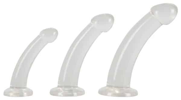 Crystal 3-teiliges Dildo-Set „Anal Training“