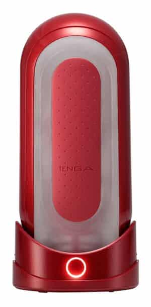 TENGA Masturbator plus Heizstab "Flip 0 (Zero) Red Warmer Package"