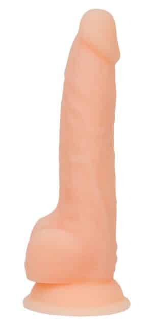 Naked Addiction Naturdildo „8" Dual Density Silicone“ mit starkem Saugfuß