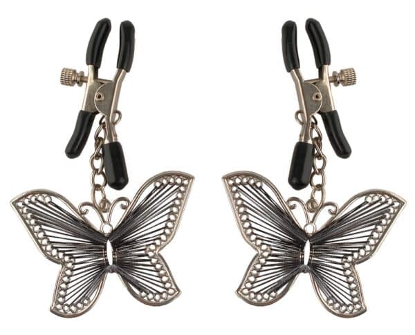 Fetish Fantasy Series Nippelklammern „Butterfly Nipple Clamps“