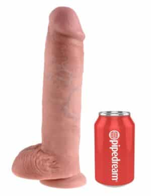 King Cock Dildo „11" Cock with Balls“