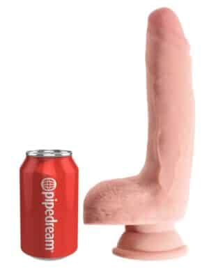 King Cock Plus Dildo „9" Triple Density Cock with Balls“