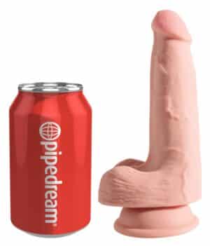 King Cock Plus Dildo „5" Triple Density Cock with Balls“