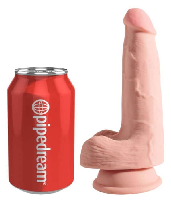 King Cock Plus Dildo „5" Triple Density Cock with Balls“