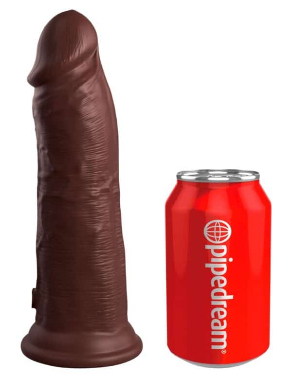 King Cock Elite Naturdildo „8“ Dual Density Silicone Cock“ mit extra starkem Saugfuß