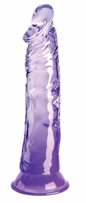 King Cock Clear Naturdildo „8“-Cock“ mit Saugfuß