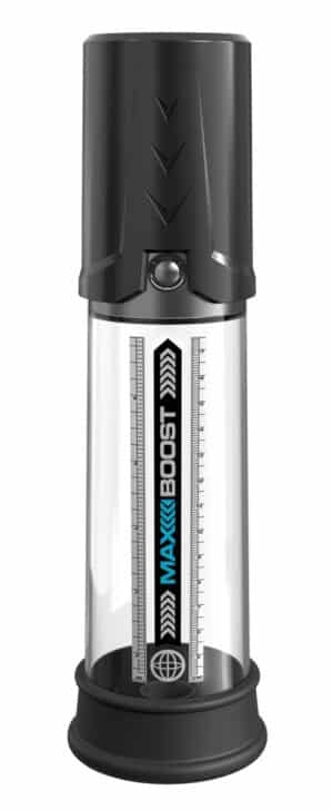 Pump Worx Penispumpe „Max Boost“ mit integriertem Pumpmechanismus