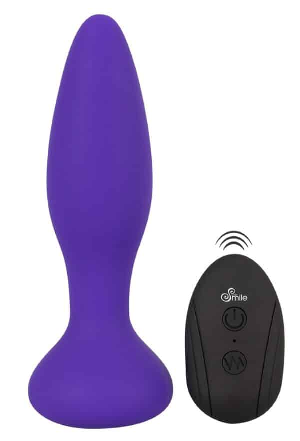 Sweet Smile Analvibrator „RC Butt Plug“ mit kabelloser Fernbedienung