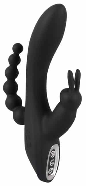 Sweet Smile Rabbitvibrator „Triple G-Spot Vibrator“ mit Anus-Stimulator