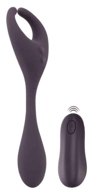 Couples Choice Doppelvibrator „Remote Controlled Couple's Vibrator“ mit kabelloser Fernbedienung