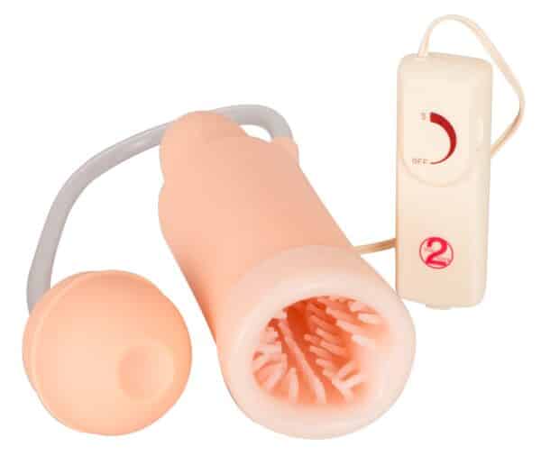 You2Toys Masturbator „French Kiss“ mit Vibration und Pumpball