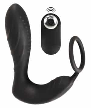 PRO ANAL Analvibrator „RC Prostata Plug mit Penisring“