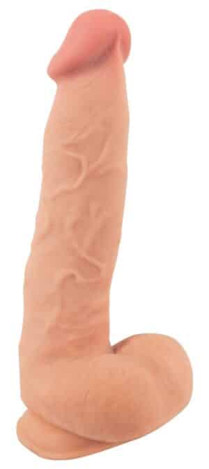 Nature Skin Naturdildo „Dildo with moveable Skin“ mit Saugfuß