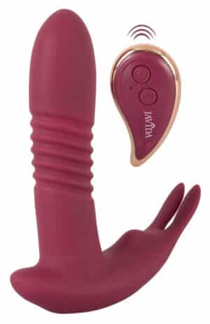 JAVIDA „RC Hands-free 3 Function Vibrator“ mit Rotation