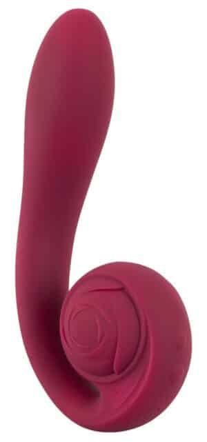 Rosenrot „Bendable Spot-on Vibrator“ mit biegbarer Rose für die Klitoris