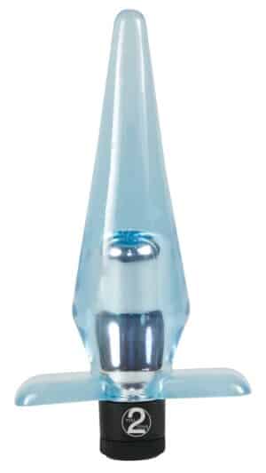 You2Toys Analplug mit Vibration „Anal blue“ 1-3 cm Ø