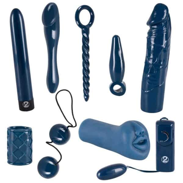 You2Toys 9-teiliges Sextoyset „Midnight Blue Set“