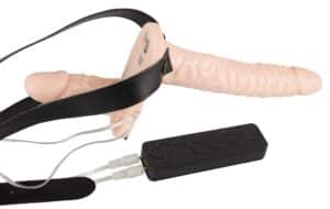 You2Toys Umschnallvibrator „Strap-On Duo“ mit 2 Vibratoren