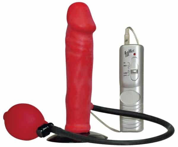 You2Toys Naturvibrator „Red Ballon“ mit Saugfuß und zum Aufpumpen