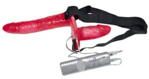 Bad Kitty Umschnallvibrator „Strap-on Duo“ mit 2 Vibratoren