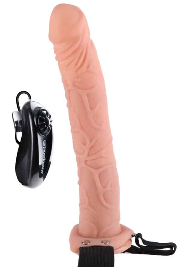 Fetish Fantasy Series Umschnallvibrator "11 Zoll Vibrating Hollow Strap-On"