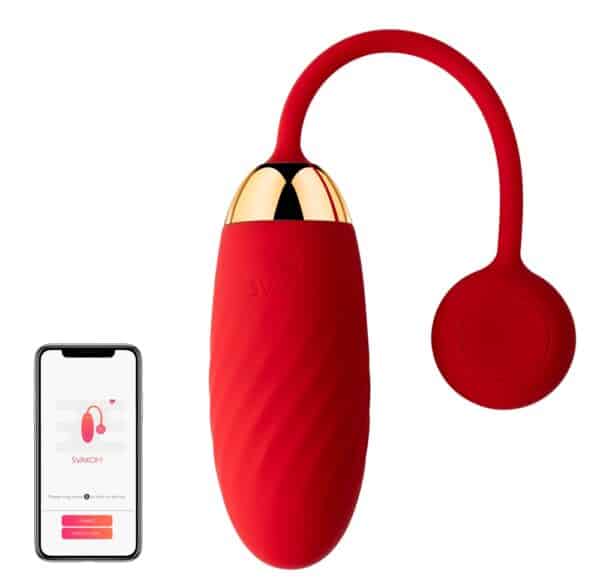 SVAKOM Vibro-Ei „Ella“ mit 11 Vibrationsmodi am Toy oder per App