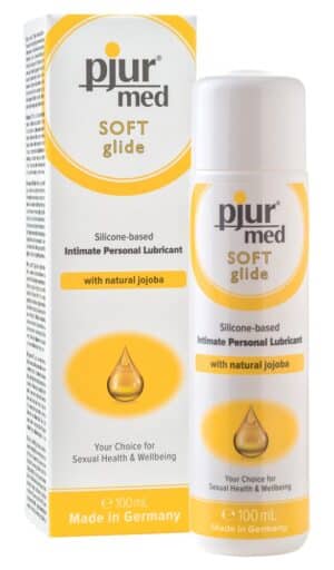 Pjur Gleitgel „Soft Glide“ auf Silikonbasis mit natürlichem Jojoba-Öl