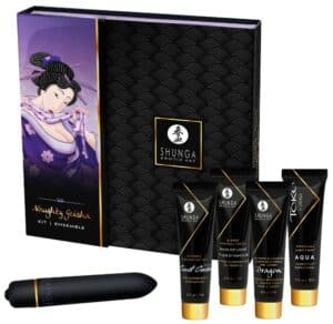 Shunga 5-teiliges Verwöhn-Set „Naughty Geisha“ inklusive Vibrator