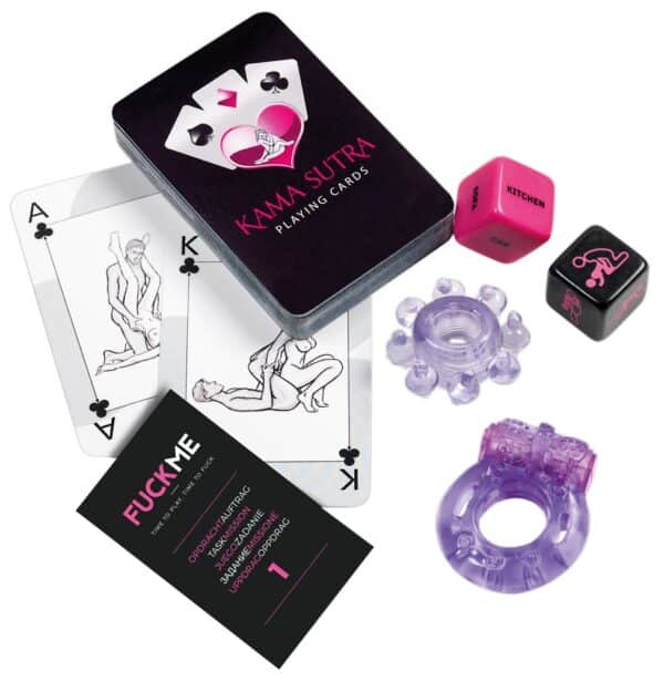 tease & please Paarspiel „FUCKME“ inklusive hochwertigem Sex-Spielzeug