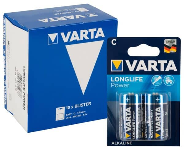 Varta 10 x 1er Batterie „C“