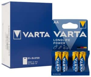 Varta 20 x 4er Batterie „AA“