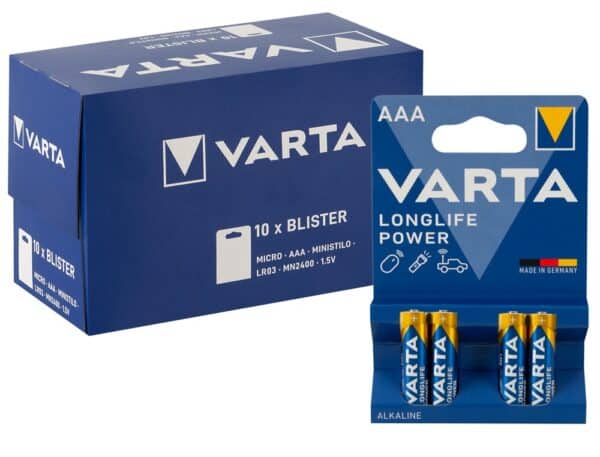 Varta Batterie „AAA“ 10x4er