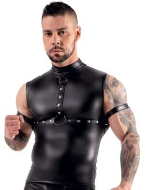 Svenjoyment Bondage Top im elastischen Mattlook