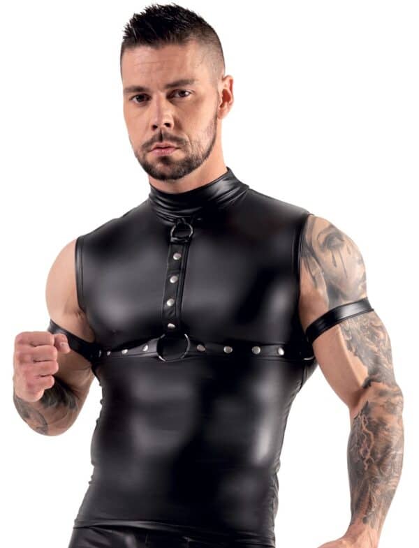 Svenjoyment Bondage Top im elastischen Mattlook