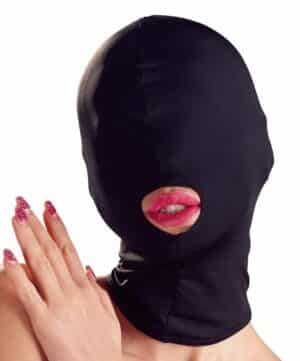 Bad Kitty Kopfmaske aus weichem Stretchmaterial