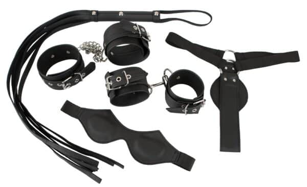 Vegan Fetish 5-teiliges Bondage-Set