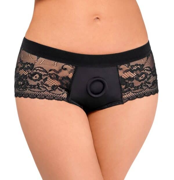 Bad Kitty Strap-on-Panties aus Spitze