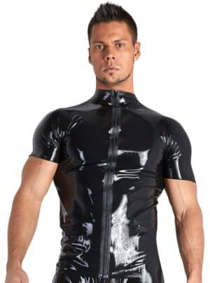 Late X Shirt aus Latex