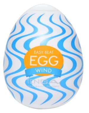 TENGA Masturbator „Egg Wind“ mit Wellen-Stimulationsstruktur