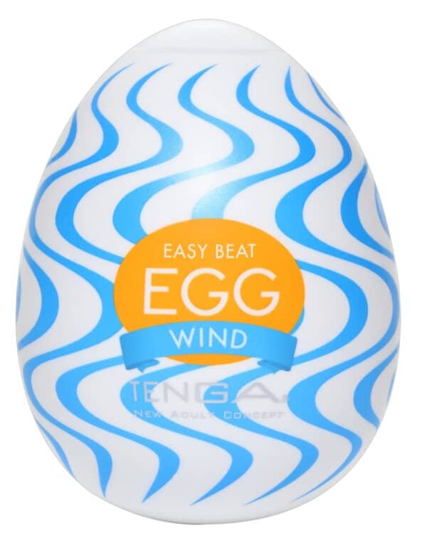 TENGA Masturbator „Egg Wind“ mit Wellen-Stimulationsstruktur