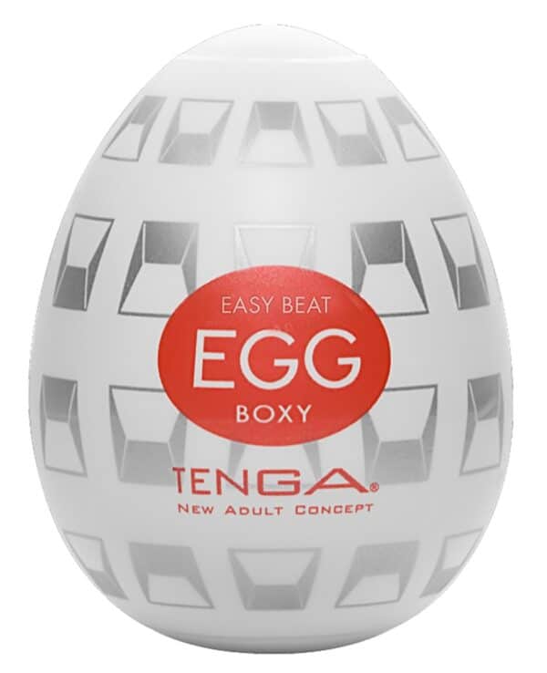 TENGA Masturbator „Egg Boxy“ mit intensiver Stimulationsstruktur