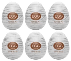 TENGA Masturbator „Egg Silky II“ mit neuer Rillenfaden-Stimulationsstruktur