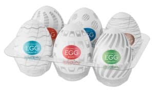 TENGA 6-teiliges Masturbator-Set „Egg Variety Pack New Standard“